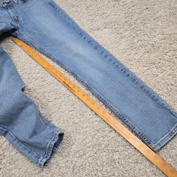 Levi’s 512 Jeans Men 31×32 (Fits 29×29.5) Blue Slim Tapered Fit Light Wash Denim - Picture 11 of 13